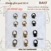 Khoen Gắn Quai Túi Ví – Dạng Chuông & Trụ BA117
