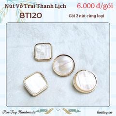 Nút Áo Vỏ Trai Thanh Lịch BT120