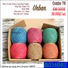 Combo 78 - 6 cuộn len Lace Cotton Kim Tuyến tông màu Thành Thị - Urban Color