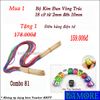 Combo 81 - Bộ kim đan vòng trúc 18 cỡ tặng đếm hàng điện tử