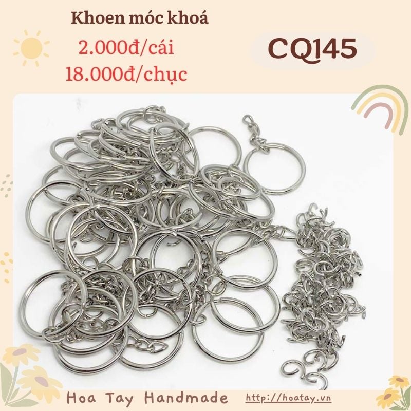 Khoen móc khoá dùng gắn các sản phẩm thủ công CQ145