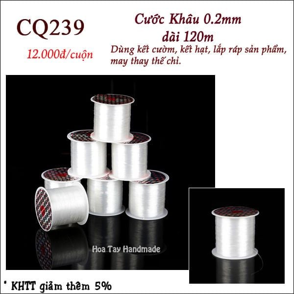 Cước khâu 0.2mm CQ239