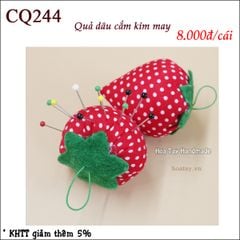 Quả dâu cắm kim may- Đế cắm kim - CQ244