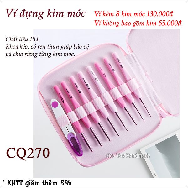 Ví đựng Kim móc Pinky CQ270