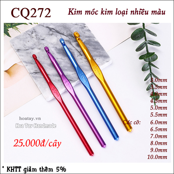 Kim moc kim lo i nhi u mau CQ272 Hoa Tay Handmade