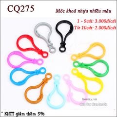 Móc Khoá Nhựa Nhiều Màu CQ275