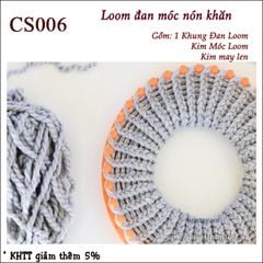 Bộ dụng cụ loom tròn đan móc làm khăn nón - Knit loom - CS006 - Hoa Tay Handmade