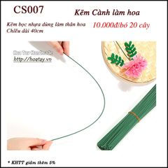 Kẽm Cành làm hoa - Bó 20 cành - Hoa Tay Handmade - CS007