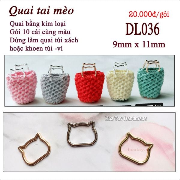 Quai Tai Mèo - Phụ kiện siêu nhỏ làm trang phục búp bê, thú bông nhí DL036