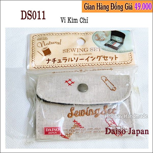Ví Kim Chỉ Cá Nhân DS011 - Daiso Japan