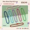 Khoen móc khoá dùng gắn các sản phẩm thủ công dây bi 12cm EB019 và dây cáp 15cm EB020