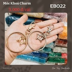 Khoen móc khoá charm dùng gắn các sản phẩm thủ công EB022
