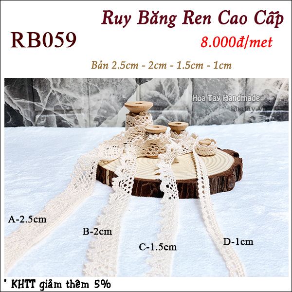 Ruy Băng Ren Vintage cao cấp RB059