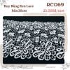 Ruy Băng Ren Lace cao cấp bản 20cm.  RC069