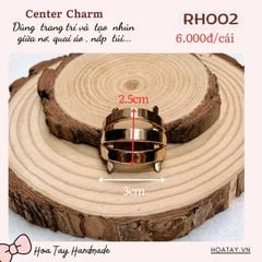 Khoá Center Charm - phụ kiện trang trí RH002