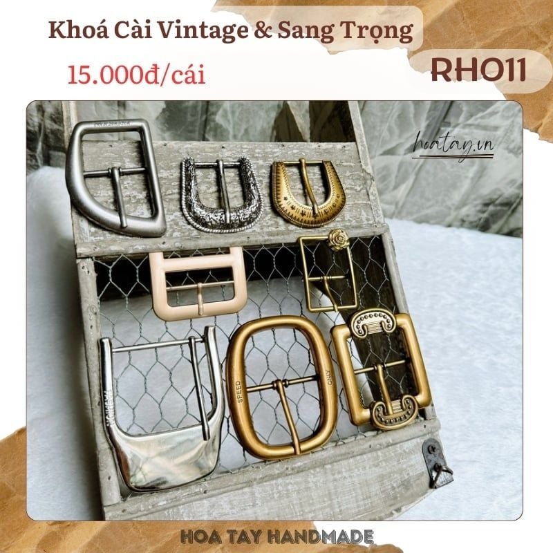 Khoá Cài Vintage & Sang Trọng RH011