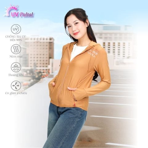 Áo khoác nữ chống nắng, chống UV chất poly cát 311p 1267