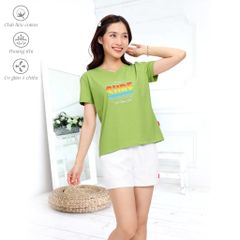 Áo thun nữ form suông chất cotton siêu mát 190p 0311