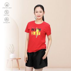 Áo thun nữ form suông thời trang cotton cao cấp 020p 1071