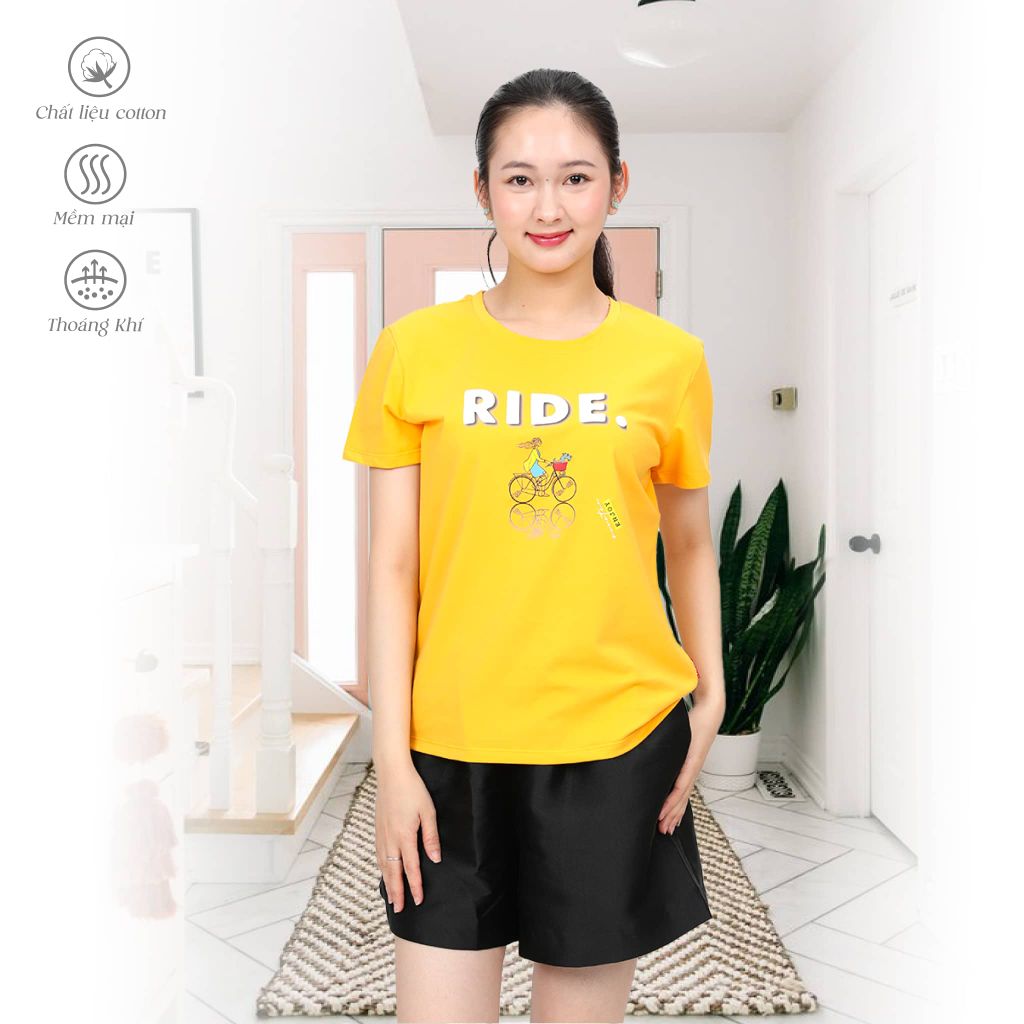 Áo thun nữ form suông thời trang cotton cao cấp 020p 1041