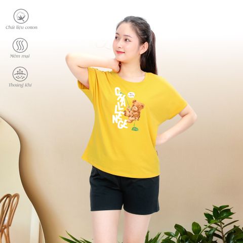 Bộ đùi tay ngắn cotton 195p 2036