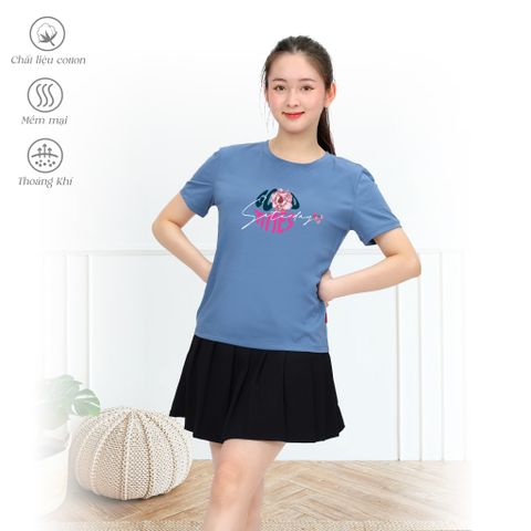 Áo thun tay ngắn form cơ bản cotton 020p 1992