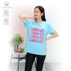 Áo thun nữ form rộng chất cotton siêu mát 020p 0304