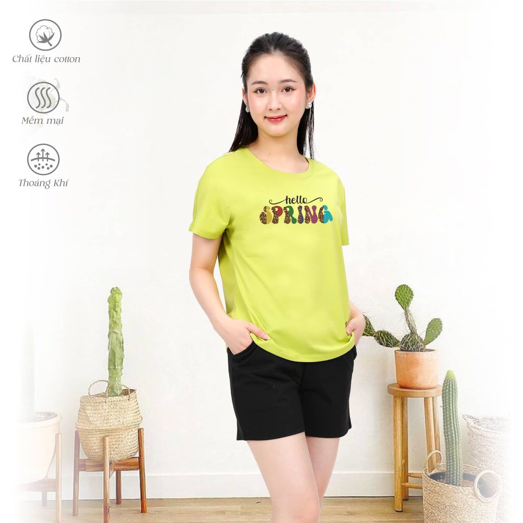 Bộ đùi tay ngắn cotton 195p 2038