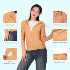 BST Áo khoác nữ chống nắng, chống UV chất nhung lạnh siêu bền 151p 1302 / 1259 / 1056 / 1325