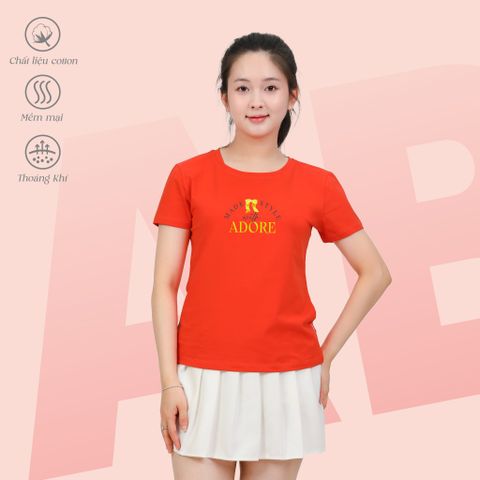 Áo thun nữ tay ngắn Form cơ bản chất cotton siêu mát 020p 0318