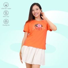 Áo thun nữ tay ngắn form cơ bản chất cotton siêu mát 020p 1992