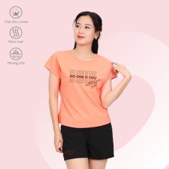 Set đồ bộ nữ kiểu quần đùi tay liền chất cotton siêu mát 025p 5221