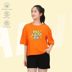 Set đồ bộ nữ kiểu quần đùi nữ kiểu quần đùi tay ngắn chất cotton siêu mát 195p 2048