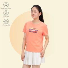 Áo thun nữ tay ngắn form cơ bản chất cotton siêu mát 020p 0307