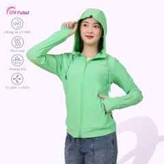 Áo khoác nữ chống nắng, chống UV chất poly cát mỏng nhẹ  311p 1324