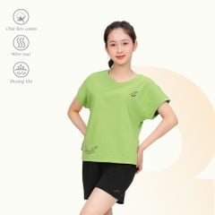 Set đồ bộ nữ kiểu quần đùi tay ngắn chất cotton siêu mát 195p 5235
