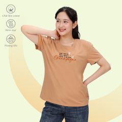Áo thun nữ tay ngắn form suông chất cotton siêu mát 020p 0283