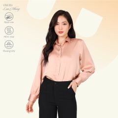 Áo Sơ Mi Tay Dài Thời Trang Chất Lụa Nhung 260p 0336