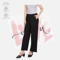 Quần dài form suông chất vảy cá cotton cvc mát QD 408p 8062