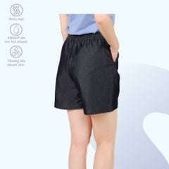Quần đùi nữ chất jean giấy 598p 8074