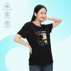 Áo thun nữ tay ngắn Form Rộng chất cotton siêu mát 020p 0289