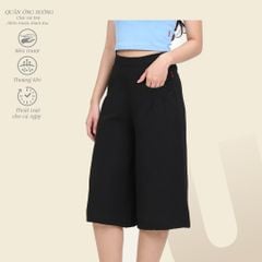 Quần thể thao nữ ống lửng chất đũi 338p 8522