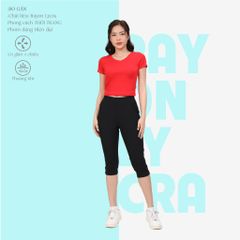 Quần Lửng Form Ôm chất rib Gân 558p 8068