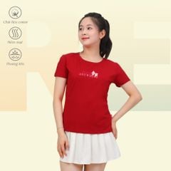 Áo Thun tay Ngắn Form Suông Cổ Tròn Cotton 020p 0320