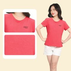 Áo thun nữ tay ngắn cổ tròn form suông chất cotton siêu mát 190p 0106