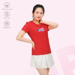 Áo thun nữ tay ngắn chất cotton siêu mát Form Suông 020p 0344
