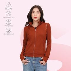 Áo khoác nữ chống nắng, chống UV chất vảy cá cotton cvc mát 401p 1286