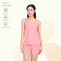 Set đồ bộ nữ kiểu quần đùi chất thun lạnh siêu bền bản 015p 2139