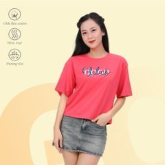 Áo thun nữ tay ngắn chất cotton siêu mát Form Vuông 190p 0328