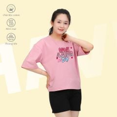 Set đồ bộ nữ kiểu quần đùi nữ kiểu quần đùi tay ngắn chất cotton siêu mát 195p 2048